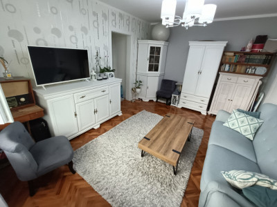 Apartament 2 camere de lux 50 mp utili parter inalt zona Rahovei