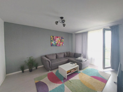 Apartament spatios modern mobilat 73 mp si terasa de 7.5 mp Sibiu