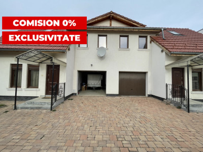 Casa de vanzare cu 4 camere 250 mp teren garaj pivnita Selimbar Sibiu