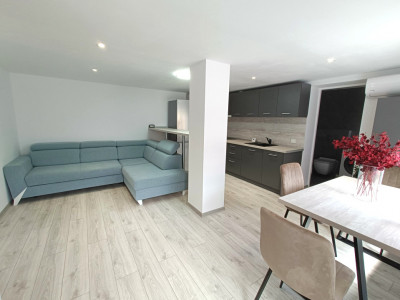 Apartament modern cu 2 camere curte 91 mp si filigorie zona Piata Cluj