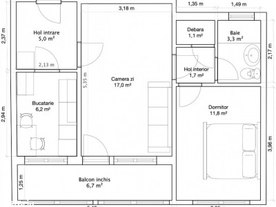 Apartamente de vanzare Sibiu Mihai Viteazul imagine mica 2