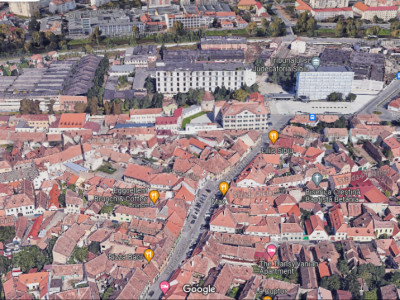 Teren de vanzare 450 mp cu 38 m deschidere in Sibiu Orasul de Jos