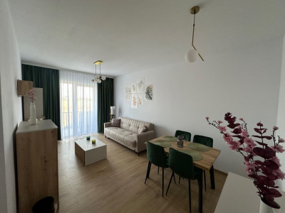 Apartament modern decomandat mobilat utilat 2 camere 2 locuri parcare