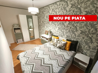 Apartament 2 camere de vanzare etaj 1 - renovat - mobilat si utilat