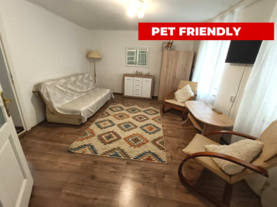 Apartament spatios cu 2 camere - mobilat si utilat  - Pet Friendly