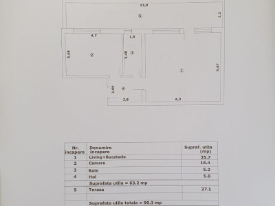 Apartamente de vanzare Fagaras imagine mica 2