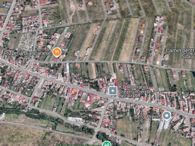 Teren intravilan de vanzare 456 mp puz aprobat Selimbar 