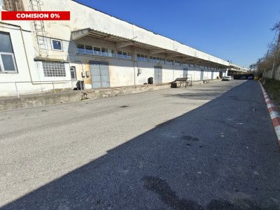 Spatiu depozitare cu rampa pentru camion - zona accesibila -Comision 0
