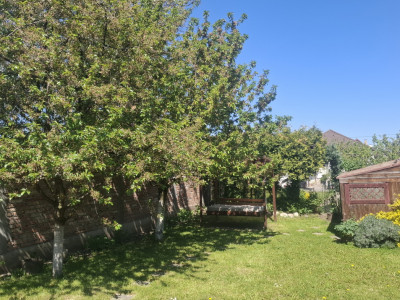 Casa individuala de vanzare cu gradina acces auto si garaj Terezian
