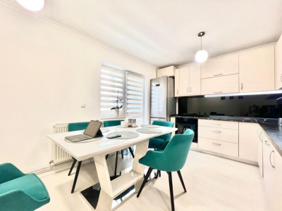 Apartament de vanzare cu 3 camere la cheie 2 balcoane in Grigorescu 