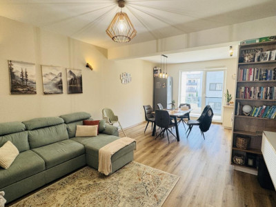 Apartament modern 3 camere 2 bai 2 locuri de parcare 66m Selimbar
