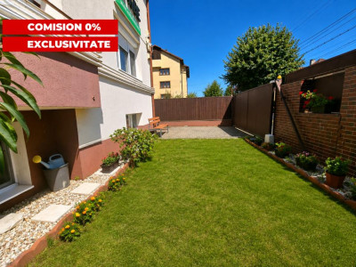Apartament la casa de vanzare langa Sub Arini- 3 camere si gradina