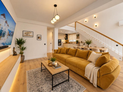 Penthouse cu design spectaculos si terasa de vanzare DaVinci Cristian 