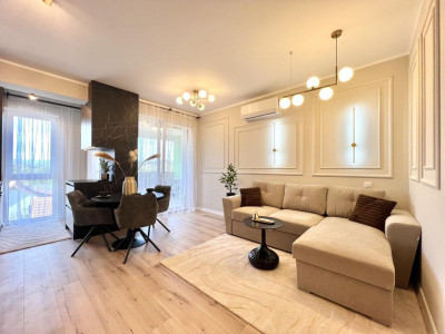 Apartament cu 2 camere de vanzare in Floresti nou cu balcon la cheie