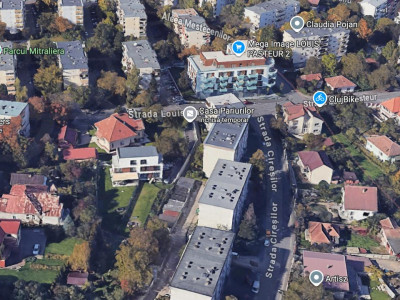 Teren de vanzare in Zorilor cu potential de dezvoltare 1770 mp 